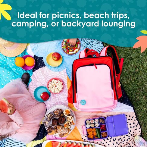 Picnic Rug - Waterproof & Sandproof Picnic Blanket for Beach, Camping & Outdoors - Machine Washable, Lightweight, Foldable & Portable - Flamingo-A-Go-Go Design (Jumbo) in Saudi Arabia