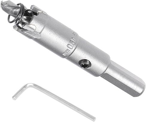 Carbide Hole Saw, 0.8 Inch/21.5mm Diameter, Metal Steel Hole Cutters Drill Bits - (Applications: for Metal Wood), 1-Pieces in Saudi Arabia