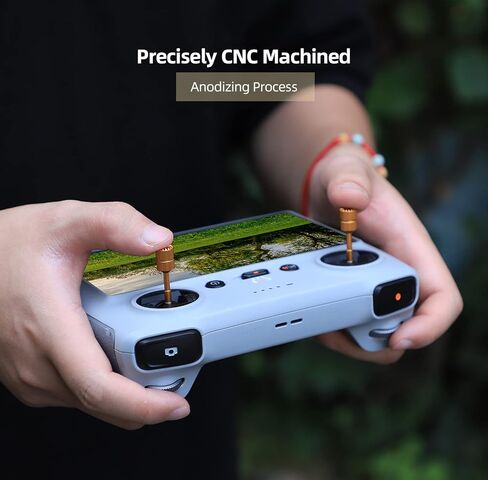 عصا عصا عصا العصي ل DJI RC 2/RC وحدة تحكم عن بعد ، والتحكم في الألومنيوم العصي استبدال joystick الإبهام الروك ل DJI Mini 4 Pro/Air 3/Mini 3 Pro Drone Accessories in Kuwait