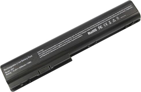 Futurebatt 9Cell Extended 7800mAh Battery for HP EliteBook 8440P 6930P 8440W / ProBook 6550B 6455B / Compaq 6730B 6735B 6700B 6500B 6535B 6530B, fits P/N 482962-001 HSTNN-UB69 KU531AA in Kuwait
