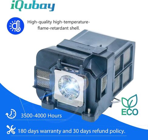 ELP96/ELP97 Quality Replacement Projector Lamp Bulb for Epson PowerLite Home Cinema 1060 2100 2200 2250 1080 880 660 760HD VS260 VS250 VS355 EX9230 EX5260 PowerLite X39 X49 S39 W39 107 108 109W in Saudi Arabia