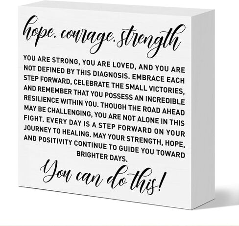 Encouragement Gifts for Women Men, Thinking of You Gifts for Him Her Friend Thoughtful Recovery Gifts for Warrior Breast Cancer Patients Survivor Chemo Gift, Strength of Fighter Heart of a Warrior in Saudi Arabia
