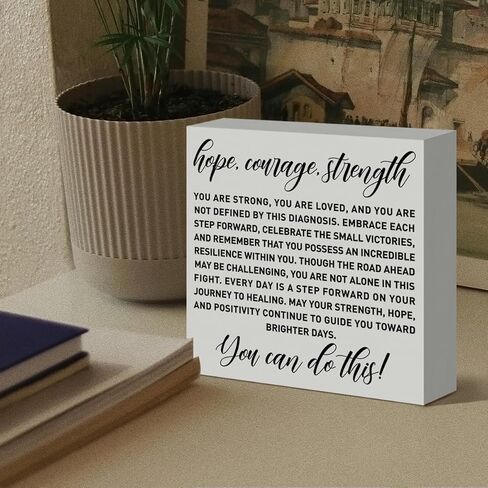 Encouragement Gifts for Women Men, Thinking of You Gifts for Him Her Friend Thoughtful Recovery Gifts for Warrior Breast Cancer Patients Survivor Chemo Gift, Strength of Fighter Heart of a Warrior in Saudi Arabia