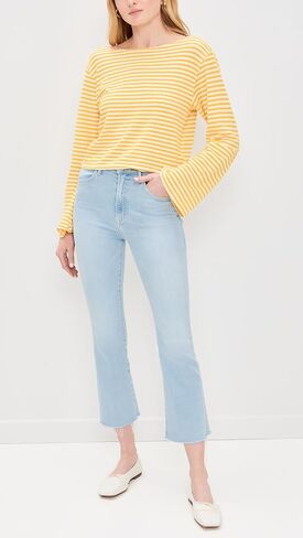 MOTHER Women's The Hustler Ankle Fray Jeans in Kuwait