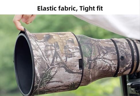 Waterproof Lens Coat for Nikon Z 800mm F6.3 VR S Camouflage Rain Cover Lens Protective Sleeve Case Clothing (Jungle Camouflage) in Saudi Arabia