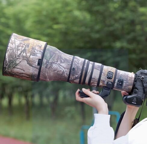 Waterproof Lens Coat for Nikon Z 800mm F6.3 VR S Camouflage Rain Cover Lens Protective Sleeve Case Clothing (Jungle Camouflage) in Saudi Arabia