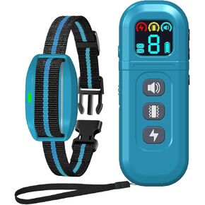 Small Dog Shock Collar for 5-15lb Dogs, Electric Dog Training Collar with Remote,3 Training Mode Beep (1-3), Vibration(0-9), Safe Shock(0-9) Waterproof, 1900ft Range for Small Dogs (OR)