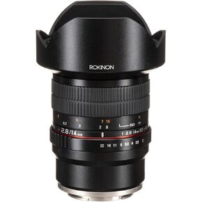 Rokinon FE14M-E 14mm F2.8 Ultra Wide Lens for Sony E-mount and Fixed Lens for Other Cameras