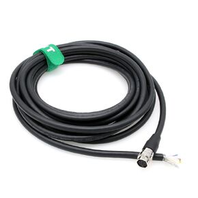 Power IO Hirose 12 Pin Female to Flying Cable for Canon Fujinon B4 ENG Lens Servo, Sony Camera Remote Control Extension, HR10A-10J-12S 3m