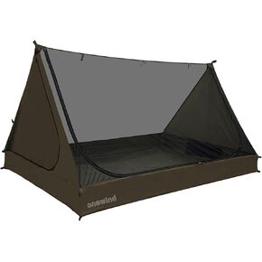 onewind Mesh Tent for 2 Person, 2 Openings Inner Tent for Tarp Ultralight Trekking Pole Tent Tarp Backpacking Netting Tent with Waterproof Bathtub Floor, No Trekking Pole Included