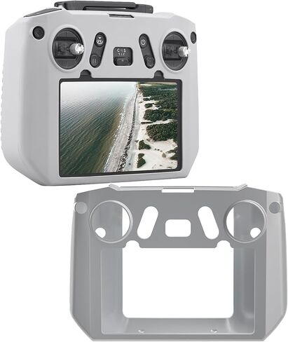 غلاف علبة السيليكون غلاف DJI RC Pro عن بعد وحدة التحكم في وحدة التحكم في Mavic 3 (أسود) in Saudi Arabia