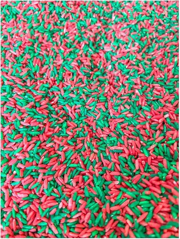 Rainbow Rice Sensory Bin Filler for Sensory Table - Colored Rice for Sensory Play (4 Cups - 2LB) in Saudi Arabia