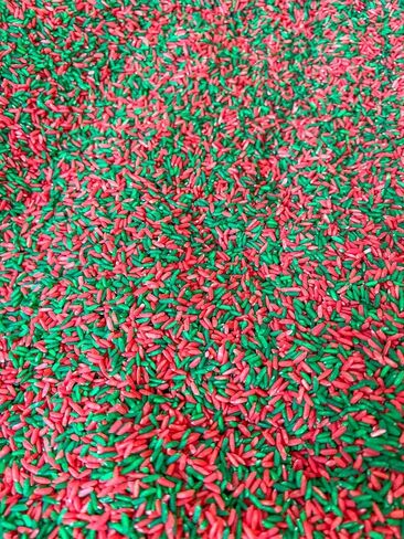 Rainbow Rice Sensory Bin Filler for Sensory Table - Colored Rice for Sensory Play (4 Cups - 2LB) in Saudi Arabia