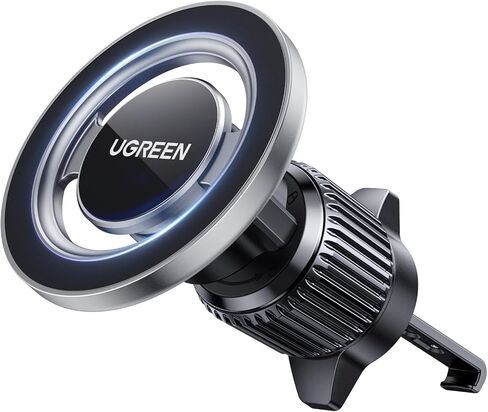 UGREEN Magnetic Phone Holder for Car, MagSafe Car Mount Compatible for iPhone, Strongest Magnet Phone Mount Air Vent Car Phone Holder Compatible with iPhone 15 Pro Max 14 13 12 Cell Phone Accessories in Saudi Arabia