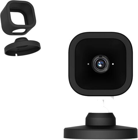 Camera Case for Blink Mini 2 Camera (2024) Silicone Cover Waterproof Protective Cover,Black in Kuwait