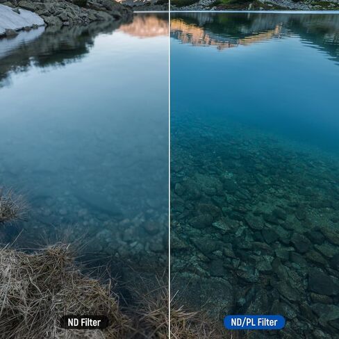 NEEWER ND Filter Set for Action 5 Pro (4 Pack), ND8 + ND16 + ND32 + ND64 Filter Kit Action Camera Accessories Multicoated HD Optical Glass Compatible with DJI Osmo Action 5 Pro/4, FL-B04 in Saudi Arabia
