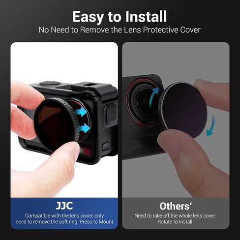 Osmo Action 5 Pro Action 4 Action 3 Nd8/pl nd16/pl nd32/pl nd64/pl set ، filter nd/pl set for dji osmo action 5 pro Action 4 Action 3 Camera Combo ، filter multi hd optical filter with wipe in Kuwait