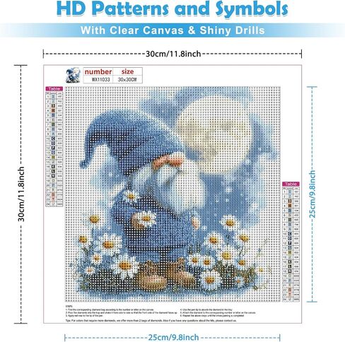 MOGTAA Horse Diamond Art Kits for Adults, Moon Flowers Diamond Painting Kits for Beginners, DIY 5D Diamond Dots Kits Landscape Gem Painting for Home Wall Art Decor 12x16 inch in Kuwait