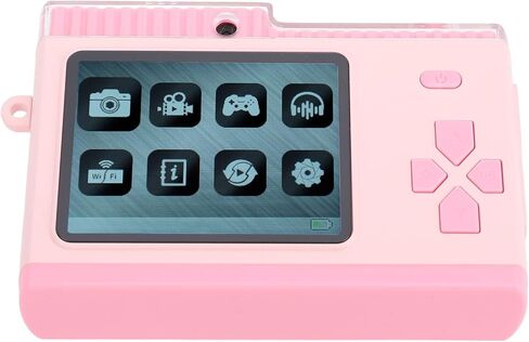 الكاميرا الرقمية المدمجة الرجعية 48M 1080P 8X مع تصفية تشغيل MP3 إطارات IPS شاشة IPS لعشاق التصوير (Silver) in Saudi Arabia