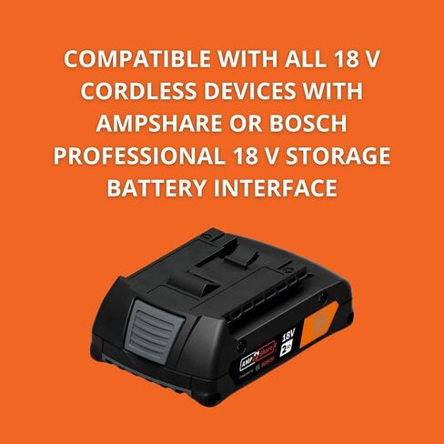 Fein 18V Core Li -ion Battery Pack 4.0 AH - Fits 18V Ampshare/Bosch Tools ، Lifted Life ، CoolPack 2.0 Technology ، Electronic Cell Protection - 92604341030 in Saudi Arabia