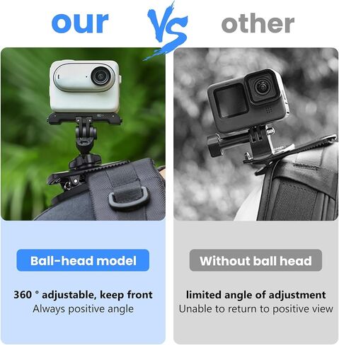 UTEBIT 2 Packs Desktop Mount for DJI Osmo Pocket 3 with Long Screw Adapter Bottom 1/4" Screw Hole in Saudi Arabia
