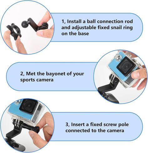 UTEBIT 2 Packs Desktop Mount for DJI Osmo Pocket 3 with Long Screw Adapter Bottom 1/4" Screw Hole in Saudi Arabia