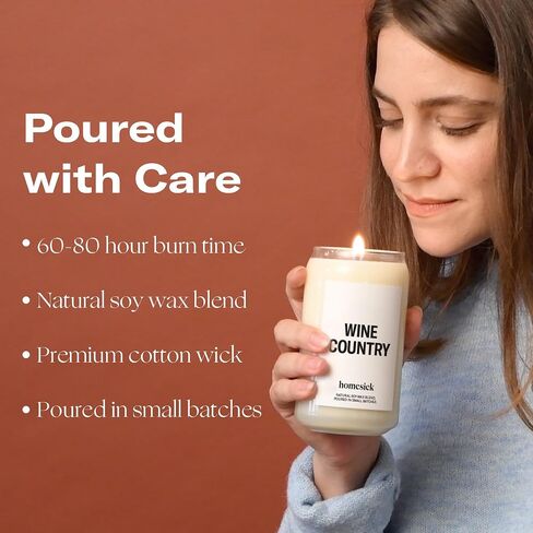 Homesick Scented Candles for Home (Barbie Dreamhouse) - 13.75 oz Long-Lasting Soy Wax Blend Jar Candle Gifts for Women for All Occasions, 60-80 Hours Burn Time - Notes of Lemon, Rose & Sandalwood in Saudi Arabia