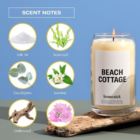 Homesick Scented Candles for Home (Barbie Dreamhouse) - 13.75 oz Long-Lasting Soy Wax Blend Jar Candle Gifts for Women for All Occasions, 60-80 Hours Burn Time - Notes of Lemon, Rose & Sandalwood in Saudi Arabia