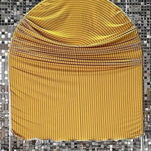 Khaki Ripples Pattern Arch Backdrop Cover for Birthday Party Wedding Baby Shower Decorations Light Tan Chiara Backdrops Arched Wall Covers Stands Display Props GP-451 4ft * 7ft in Saudi Arabia