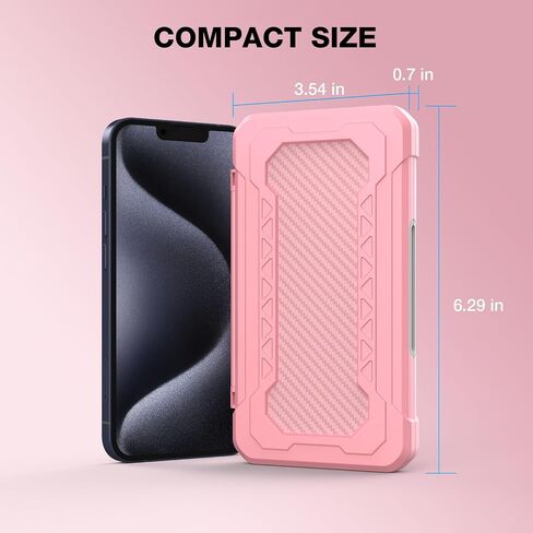 HEIYING Switch Game Case for Nintendo Switch/Lite/OLED, Black Memory Storage Holder Case with 24 Game Card Slots and 24 Micro SD Cards Slots in Saudi Arabia