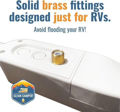 الأصلي RV Bidet التنظيف الذاتي الفوهات المزدوجة | تصميم غير كهربائي ، عكسه | تسهيل التثبيت ، RV Waterline متوافق | ضغط الماء اللطيف القابل للتعديل | صديقة للبيئة in Saudi Arabia