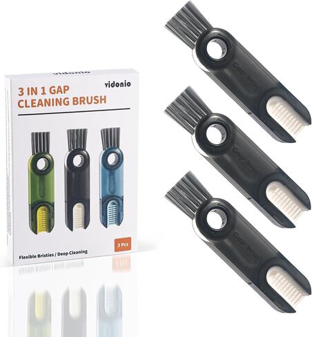 4 in 1 Cup Lid Gap Cleaning Brush, Multifunctional Insulation Bottle Cleaning Tools, Mutipurpose Tiny Silicone Cup Holder Cleaner, Home Kitchen Cleaning Tools in Saudi Arabia