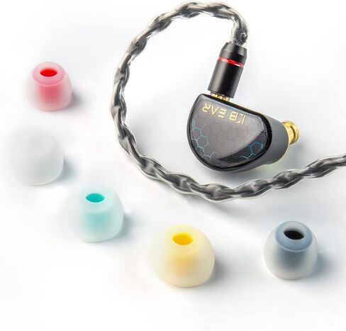 5 Pairs KBEAR 07 Ear Tips, KINBOOFI Silicone IEM Eartips Earbuds for KZ ZST ZS10 PRO ZS10 PRO X AS10 ZSN ZSN ZSN PRO X ZSN PRO ZS10 PRO2 TANGZU WAN'ER Wired Headphone（S/M/L） in Saudi Arabia