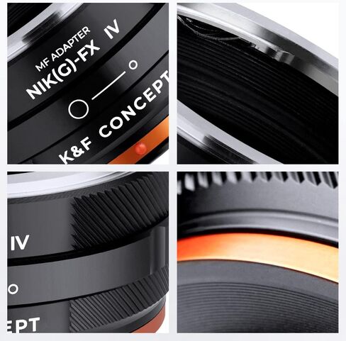 K&F Concept Lens Mount Adapter Compatible with Leica M39 (39mm x1 Leica Thread Mount) Lens to Fujifilm X-Pro1 Mirrorless Camera in Kuwait