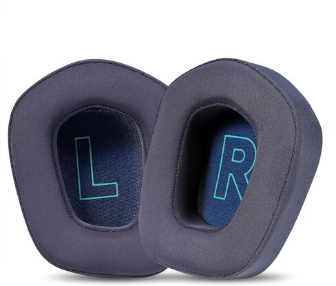 JHK Headphone Replacement Ear Pads for G733 Gaming Headset, Ear Pads with Comfort Noise Isolation Foam Ice Silk Fabric Elevate Added Thickness-Black in Saudi Arabia