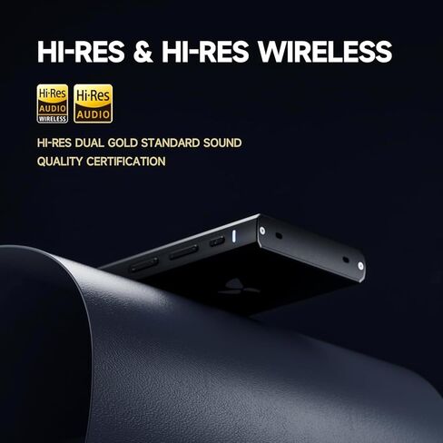 HiBy Digital M300 Music Player with Speaker Android 13 OS SD665 Soc Bluetooth WiFi and FM 1280x640 Resolution IPS Display Supports PCM768k DSD256 32G+2TB Expandable Memory Silver in Kuwait