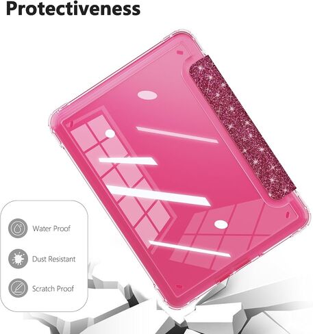 e net-case case for Kindle Paperwhite 12th Gen 2024 تم إصداره (7 ") و kindle Colorsoft Signature Edition ، غطاء جلدي متين قذيفة شريحة مع إيقاظ النوم التلقائي ، التوت. in Saudi Arabia