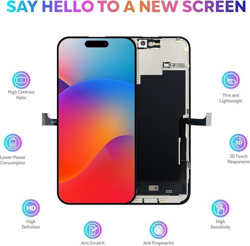 استبدال شاشة LCD لـ iPhone 13 Pro Max (A2484 ، A2641 ، A2644 ، A2645 ، A2643) in Saudi Arabia