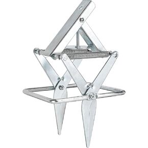Mole Trap Heavy Duty Scissor Mole Trap for Lawns Galvanized Steel Mole Trap Reusable Mole Traps That Work Best Mole and Gopher Killer Easy One-Step Setup