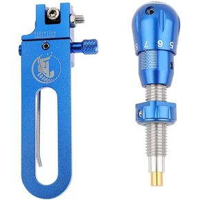 SHARROW Archery Magnetic Arrow Rest and Archery Cushion Plunger Pressure Button Adjustable RH for Recurve Bow