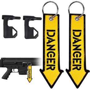 Universal Chamber Safety Flags for Rifles and Handguns with Bright Color Tags - Essential Gun Safety Accessories
