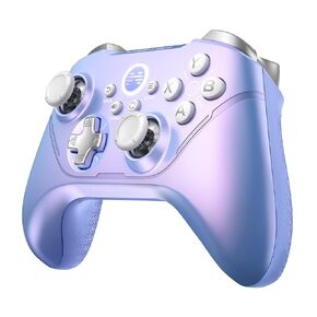 PC Wireless Controller with Mechanical Buttons, Hall Joysticks & Hall Triggers Gamepad Controller for PC Windows/Switch/Android/Laptop,Enhanced Turbo/Macro/6-Axis Motion Control PC Gaming Controller BEITONG Asura 2Pro+(Black)