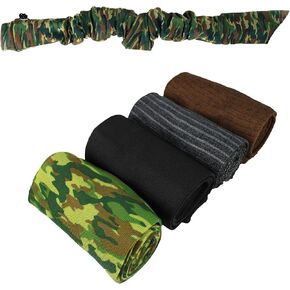 54 * 4-6 inch Silicone Treated Gun Socks For Rifles/Shotguns, Soft Gun Case for Shooting, Gun Cover Fit for Scopes, Pistol Grips and Tactical Accessory