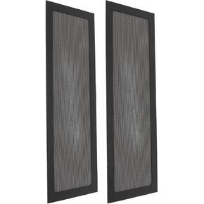 120 X 360mm DIY PC Case Dust Mesh Filter, [ 2 Pack ] PVC Magnetic Dust Filter Cover, PC Fan Dust Mesh PC Cooler Filter for Computer PC Case (White)