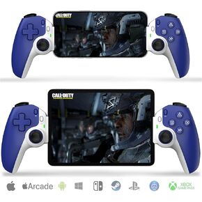 وحدة تحكم الهاتف ، وحدة تحكم اللعبة لنظام Android/iOS ، مستشعر Gyro 6 محاور ، قاعة Triger ومستشعر التأثير ، مقطع خلفي ، دعم للهاتف المحمول/iPhone/tablet/switch/playstation ، وحدة تحكم D9 (أبيض) in Kuwait