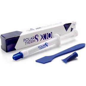 X-10 Thermal Paste for CPU & GPU, 40 Grams, with Application aid, high Thermal Conductivity, Long Durability, Safe Application, Non-Conductive