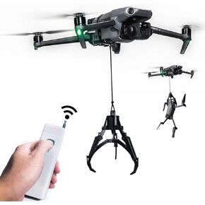 Drone Airdrop System Universally Release Device Payload Clip Airdropper Fish with Bait Ring Thrower compatible with DJI mavic mini3/mini2 /Air2/Air2S/Mavic 3/Mavic 2 /spark/Mavic drone Accessories