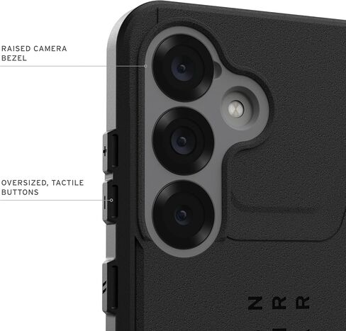 URBAN ARMOR GEAR UAG Designed for Samsung Galaxy S25 Plus Case 6.7" Pathfinder - Compatible with Magnetic Charging Armor Shell Impact-Resistant Rugged Military Drop Tested Protective Cover, Black in Kuwait