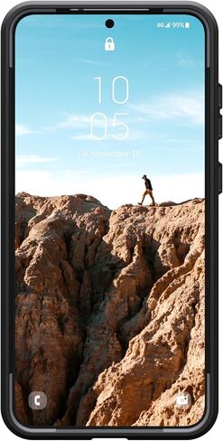 URBAN ARMOR GEAR UAG Designed for Samsung Galaxy S25 Plus Case 6.7" Pathfinder - Compatible with Magnetic Charging Armor Shell Impact-Resistant Rugged Military Drop Tested Protective Cover, Black in Kuwait