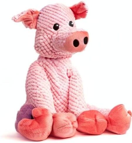 fabdog Floppies Plush Dog Toy - Cute & Durable Squeaky Dog Toys - Best Squeak Toy for Puppies and All Breeds | Ideal Pet Gift| Small Stegosaurus in Kuwait
